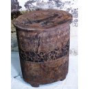 AF21 Hova Blocktruhe No.6 mit Deckel Vorratsr&ouml;hre 80 cm 1960