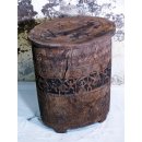 AF21 Hova Blocktruhe No.6 mit Deckel Vorratsr&ouml;hre 80 cm 1960