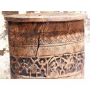 AF21 Hova Blocktruhe No.6 mit Deckel Vorratsr&ouml;hre 80 cm 1960