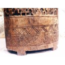 AF21 Hova Blocktruhe No.6 mit Deckel Vorratsr&ouml;hre 80 cm 1960