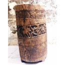 AF21 Hova Blocktruhe No.6 mit Deckel Vorratsr&ouml;hre 80 cm 1960