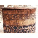 AF21 Hova Blocktruhe No.6 mit Deckel Vorratsr&ouml;hre 80 cm 1960