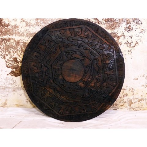 AF24 Betsileo Relief Tischplatte rund  D 70 cm 1995