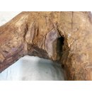 AF06 Zebu Dreibein Hocker aus Palisander 90 cm ca. 1950