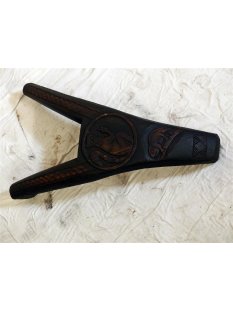 AF07 Zebu Dreibein Hocker No.2 80 cm ca.1985