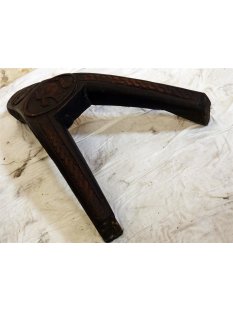 AF07 Zebu Dreibein Hocker No.2 80 cm ca.1985