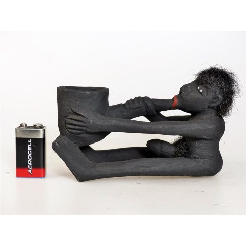 Aschenbecher Rastamann 15 cm zeitgen&ouml;ssisch