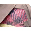 Raffia Bast Raphia Korb Rhombus 48 cm = Code J/orange