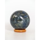 KLa02 Labradorit Kugel Madagaskar 429 g D: 65 mm