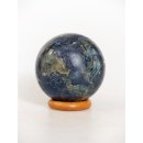 KLa02 Labradorit Kugel Madagaskar 429 g D: 65 mm