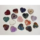 5 St&uuml;ck Handschmeichler Trommelstein Herzform Madagaskar Edelsteine D: 35-40 mm poliert Heilstein Edelstein getrommelt