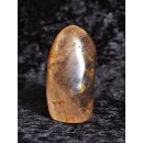 BKSH81 Bergkristall mit Includien Einschl&uuml;ssen Madagaskar Freeform Skulptur 9,0 cm 290 g