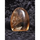 BKSH82 Bergkristall mit Includien Einschl&uuml;ssen Madagaskar Freeform Skulptur 7,5 cm 300 g