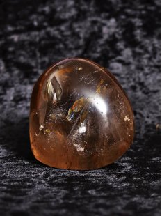 BKSH84 Bergkristall mit Includien Einschl&uuml;ssen Madagaskar Freeform Skulptur 7,0 cm 360 g