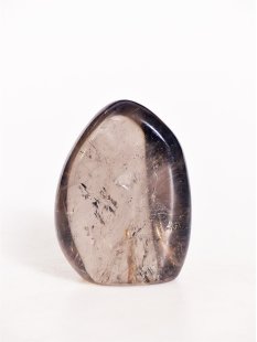 BKSH85 Bergkristall mit Includien Einschl&uuml;ssen Madagaskar Freeform Skulptur 7,0 cm 200 g