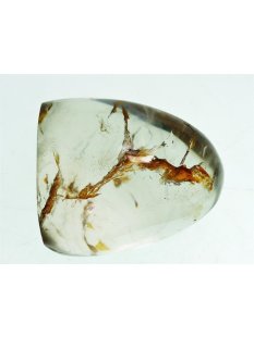 BKSH90 Bergkristall mit Includien Rutil Quarz Madagaskar Freeform Skulptur 7,0 cm 300g