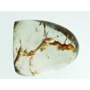 BKSH90 Bergkristall mit Includien Rutil Quarz Madagaskar Freeform Skulptur 7,0 cm 300g