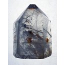 BKSH97 Bergkristall mit Includien Rutil Quarz Madagaskar Naturform poliert 11 cm 783 g