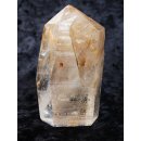 BKSH98 Bergkristall mit Includien Rutil Quarz Madagaskar Naturform poliert 10 cm 420 g