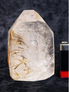 BKSH99 Bergkristall mit Includien Rutil Quarz Madagaskar...