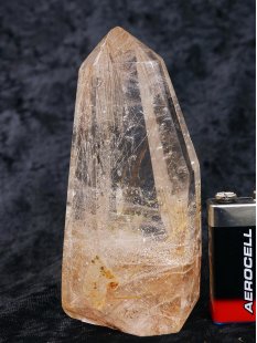 BKSH101 Bergkristall mit Includien Rutil Quarz Madagaskar...