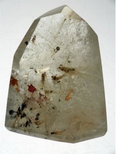 BKSH104 Bergkristall mit Includien Rutil Quarz Madagaskar...