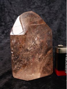 BKSH105 Bergkristall mit Includien Rutil Quarz Madagaskar...