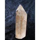 BKSH105 Bergkristall mit Includien Rutil Quarz Madagaskar Naturform poliert 10 cm 380 g