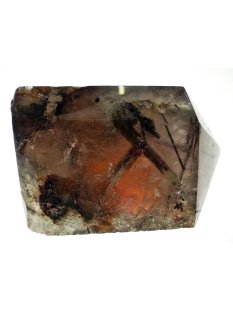 BKSH116 Bergkristall mit Includien Einschl&uuml;ssen Madagaskar Naturform poliert 9,5 cm 540 g