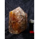 BKSH116 Bergkristall mit Includien Einschl&uuml;ssen Madagaskar Naturform poliert 9,5 cm 540 g