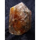 BKSH116 Bergkristall mit Includien Einschl&uuml;ssen Madagaskar Naturform poliert 9,5 cm 540 g