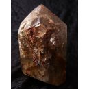 BKSH116 Bergkristall mit Includien Einschl&uuml;ssen Madagaskar Naturform poliert 9,5 cm 540 g