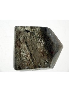 BKSH117 Bergkristall mit Includien Einschl&uuml;ssen Madagaskar Naturform poliert 9 cm 407 g