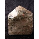 BKSH117 Bergkristall mit Includien Einschl&uuml;ssen Madagaskar Naturform poliert 9 cm 407 g