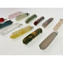 Edelstein Anh&auml;nger Mineralien Prisma Madagaskar 50 mm = Code B