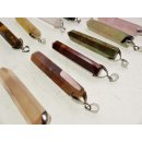 Edelstein Anh&auml;nger Mineralien Prisma Madagaskar 50 mm = Code B