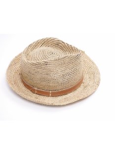 Herrenhut Strohhut Karsten aus geh&auml;kelter Raphia...