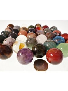 38 Edelsteinkugeln nur 3,15 &euro;/St. Kollektion aus...