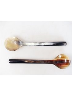 Horn Kaviarl&ouml;ffel 1 St&uuml;ck 12 cm 1A Qualit&auml;t = Code Z