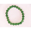 Perlen Edelstein Armband Flourit 8 mm Gummizug