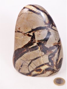 SS10 Septarien Skulptur Freeform Madagaskar 14 cm 1260 g