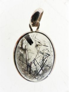 Anh&auml;nger 08 Rutilquarz Kristall Turmalinrutil mit...