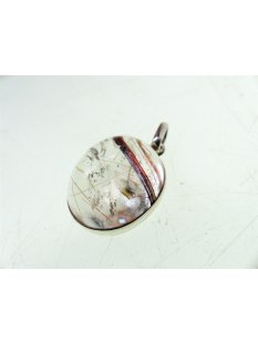 Anh&auml;nger 09 Rutilquarz Kristall Gold + Titanrutil...