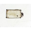 Anh&auml;nger 15 Rutilquarz Kristall Titanrutil mit 925 Silberfassung 20 x 12 mm Madagaskar