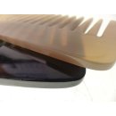 1 x Hornkamm Monika1 B&uuml;ffelhorn einfarbig grob 14,5 x 5,5 cm = Code C