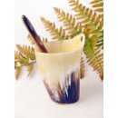 Horn Gew&uuml;rzbecher mit L&ouml;ffel = Code E