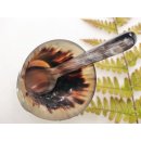 Horn Gew&uuml;rzbecher mit L&ouml;ffel = Code E