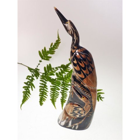 Hornfigur Gl&uuml;cksvogel Kranich = Code I 18 - 21 cm