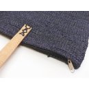 H&auml;kel Schultertasche Barrel 02 echt Raffiabast H&ouml;he 30 cm Breite 30 cm ovaler Boden