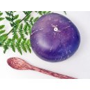 Vietnam Kokosnuss Schale mit Kokosholz L&ouml;ffel D: 13 cm = Code A